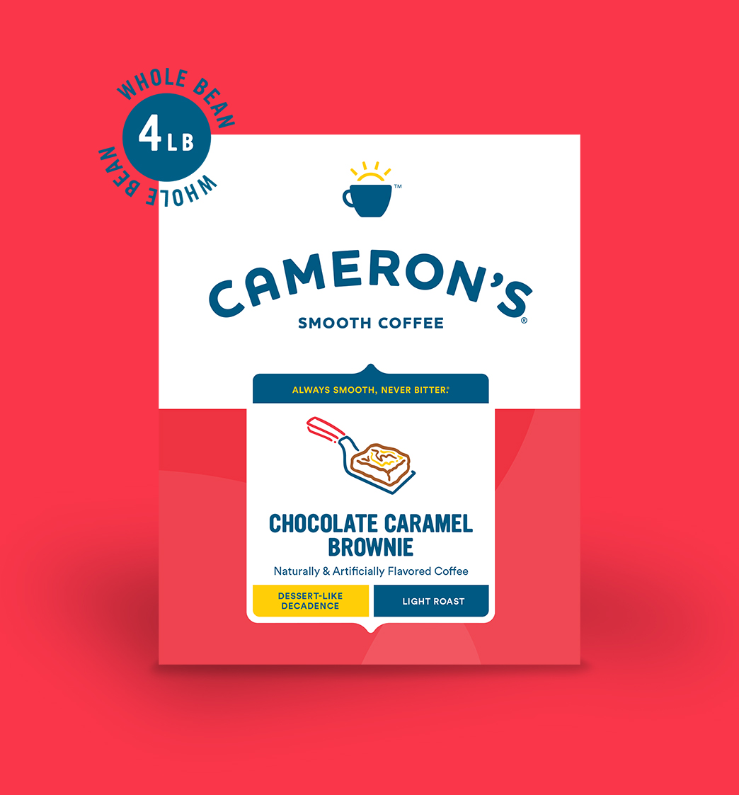 Chocolate Caramel Brownie Cameron's Coffee